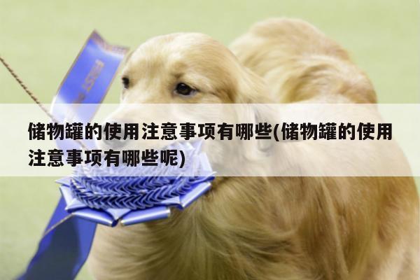 【beat365平臺】儲物罐的使用注意事項有哪些(儲物罐的使